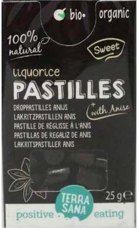 Terrasana Pastillas de Regaliz Anis 25 g