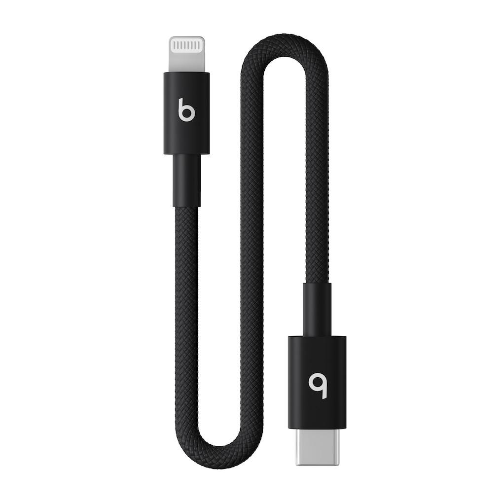 Beats USB-C zu Lightning gewebtes Kabel 0.2 m Bolt Black MEQM4ZM/A