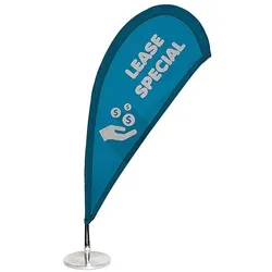 Showdown Displays Fahnenmast »Promoflag Tisch 45cm Basis + Stange« - ohne Bezug