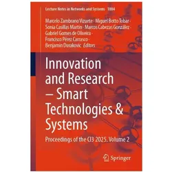 Innovation and Research – Smart Technologies & Systems, Fachbücher