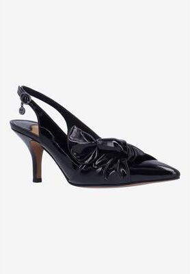 Women's Lenore Slingback Pump by J. Renee in Black (Size 7 M)