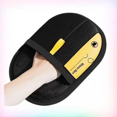 Inspire Select Reusable Pet Hair Removal Glove Electrostatic Dog & Cat Grooming Mitt For Furniture, Carpet & Clothing plus