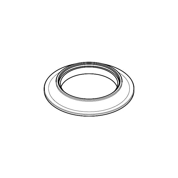 hansgrohe Rosette rund Axor Citterio M 4-Loch 98501000 Wannenarmatur f. Wannenrand chrom