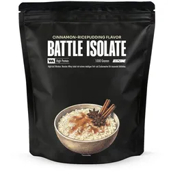Big Zone - Battle Isolate Whey - 1000g BeutelMilchreis Zimt