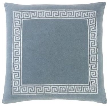 "Rowena Greek Key Pillow Cover - 12"" x 20"" - Ballard Designs"