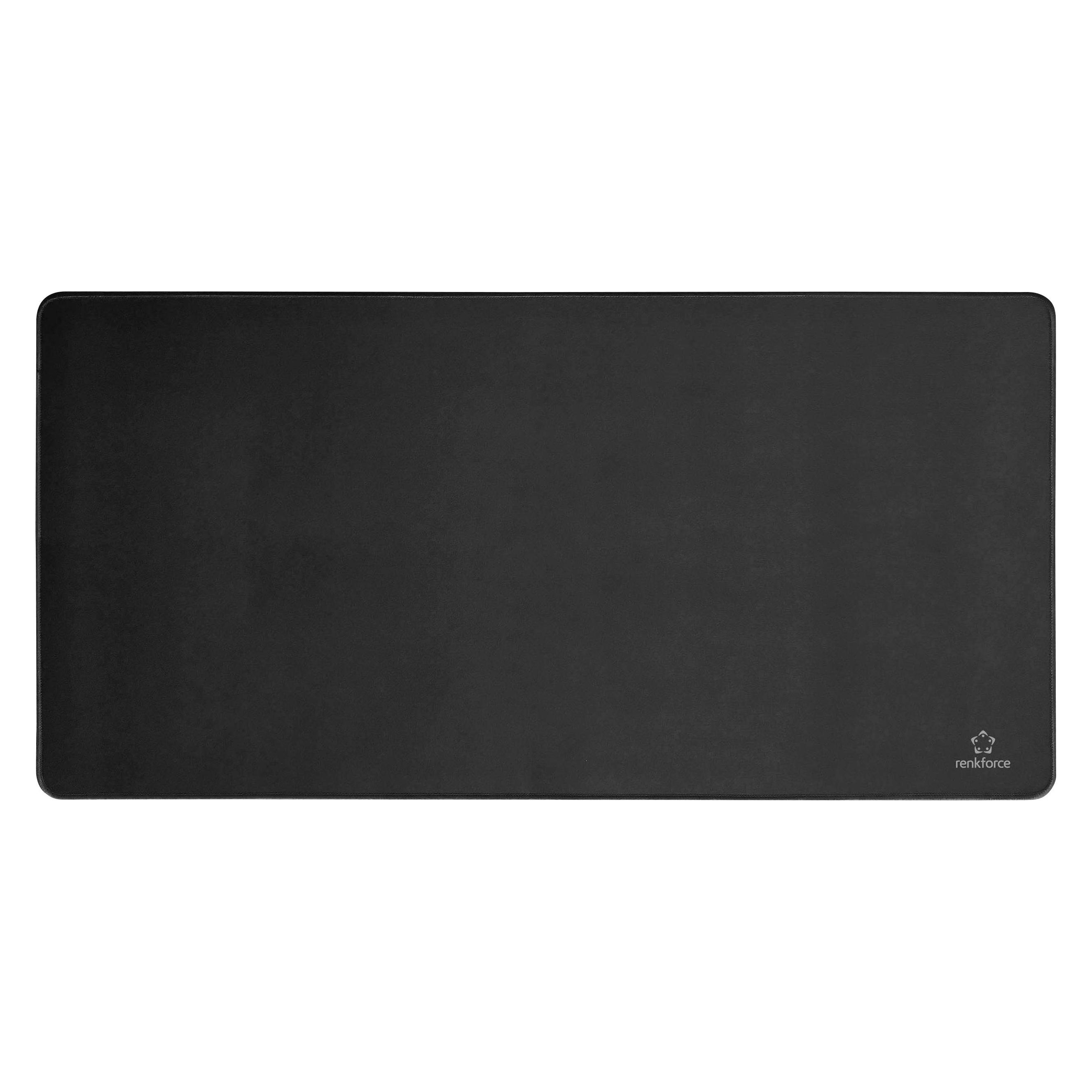 Renkforce Gaming-Mauspad Rutschfest Schwarz (XXL) (RF-6410436)