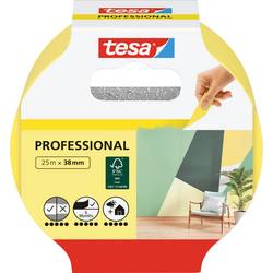 tesa PRECISION INDOOR 56271-00000-01 Kreppband tesa® Gelb (L x B) 25 m x 38 mm 1 St.