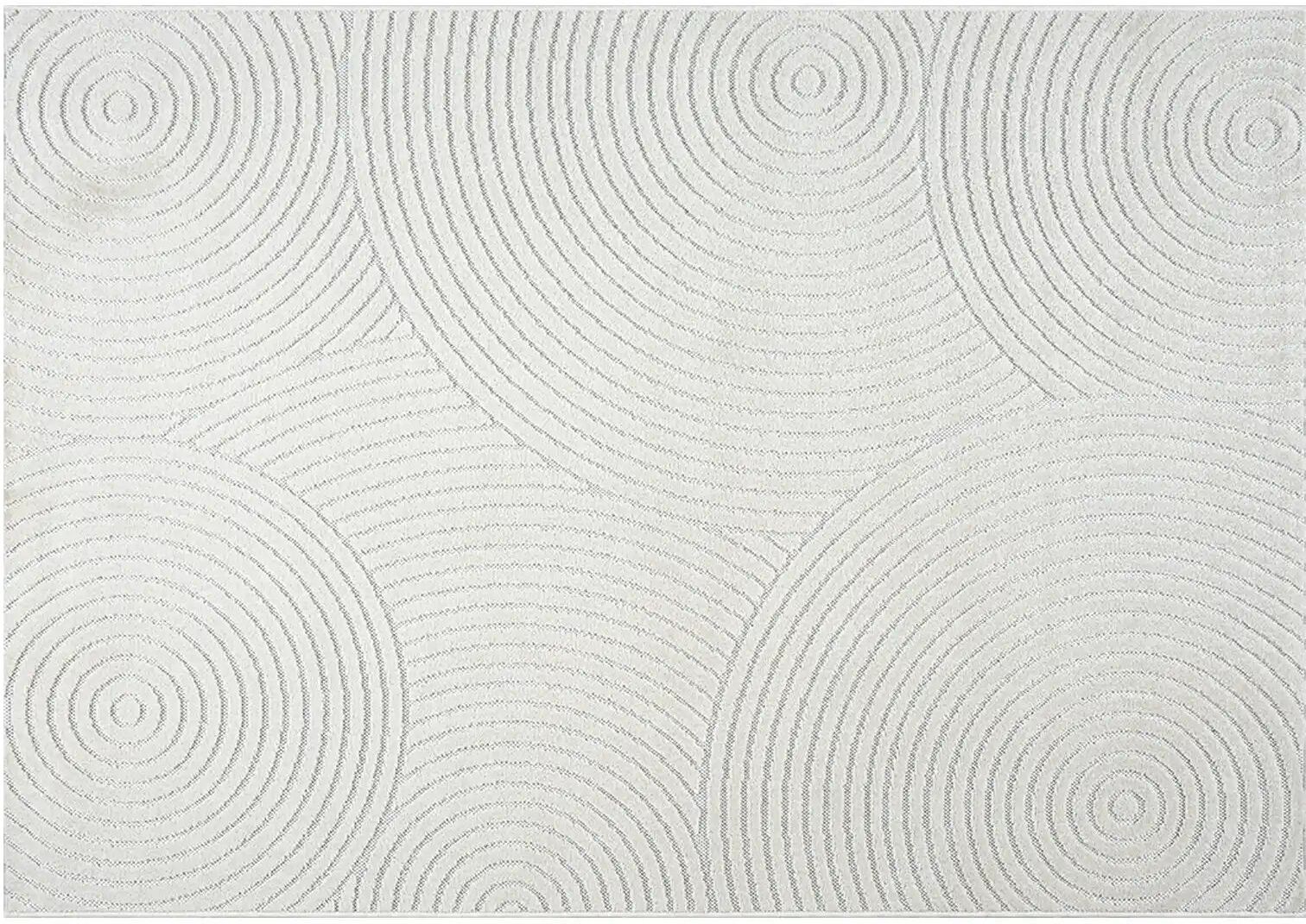Höffner In- und Outdoorteppich  Tenerife Plus ¦ creme ¦ Synthetische Fasern ¦ Maße (cm):