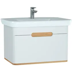 Vitra Sento Set 78 cm, 1 Lade, Weiß Matt, 60813 60813