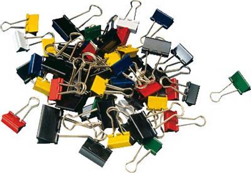 Maul Briefklemmer 2157899 farbig sortiert 50St.