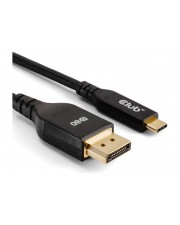 Club 3D USB TYPE-C TO DISPLAYPORT DP80 BIDIRECTIONAL VESA CERTIFIED CABLE 1M/3.28 FT Kabel Digital/Daten Digital/Display/Video 1 m (CAC-1559)