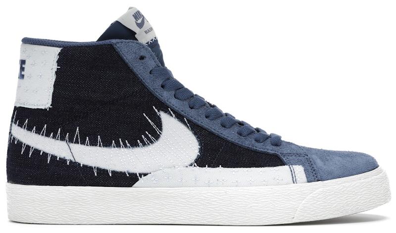 Nike SB Zoom Blazer Mid Sashiko Mystic Navy - EU 36.5