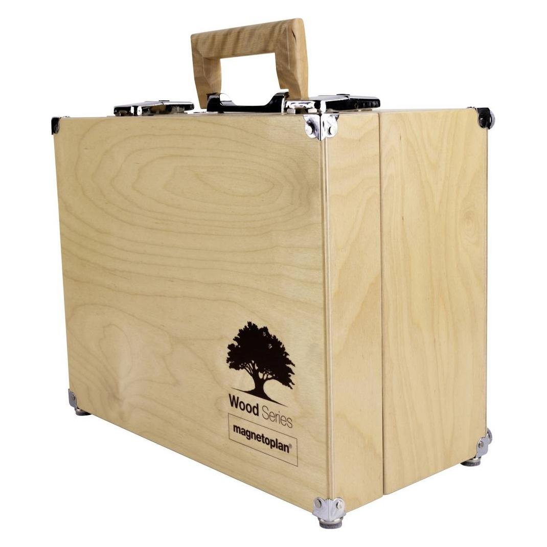 Magnetoplan Moderatorenkoffer Wood Series Birke (1111949)