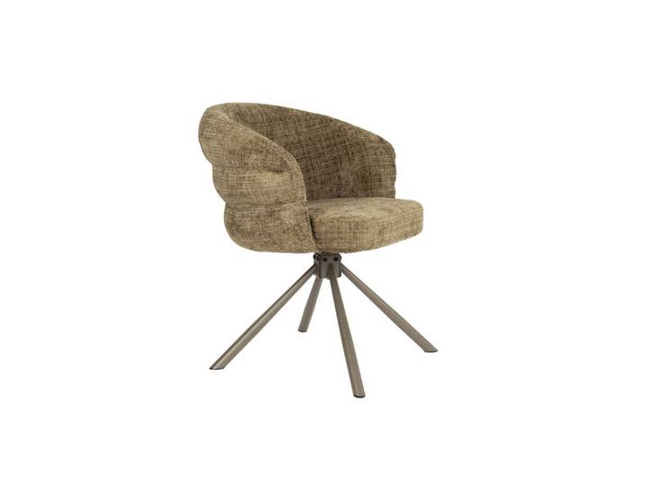 Vintagehaus Esszimmerstuhl Retro Marjolein drehbar