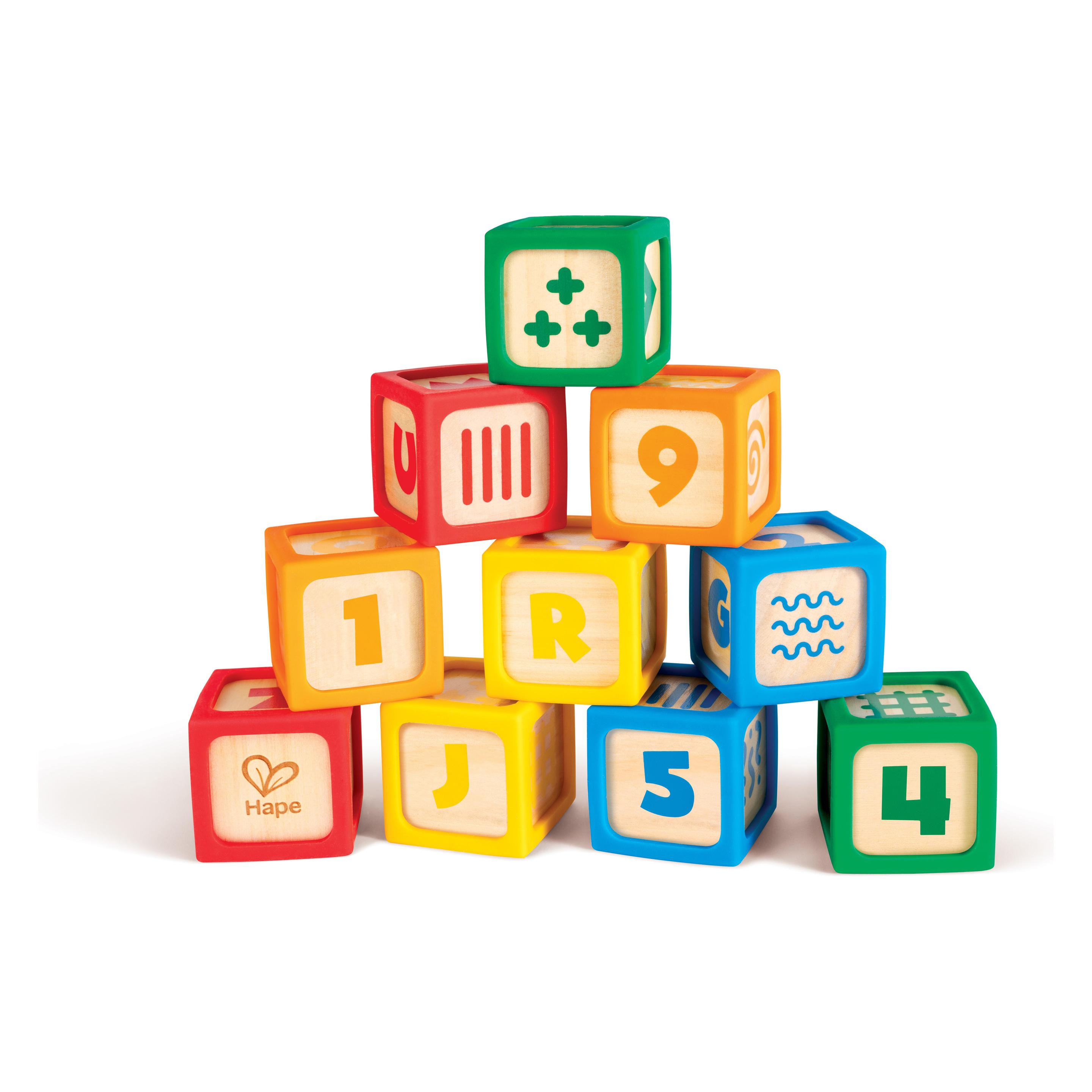 Hape Smart Start Blocks 10pcs (E0131K)