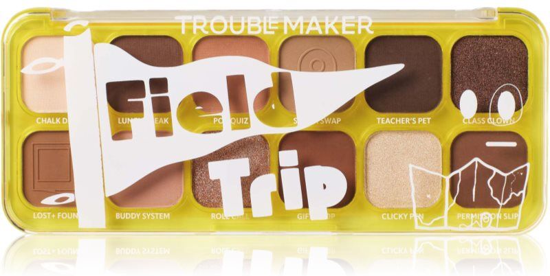 Trouble Maker Trouble Eyeshadow Palette shade Field Trip 18 g