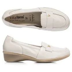 VITAFORM Damen-Slipper Hirschleder VF Schmuckniete Sohle Holly neu