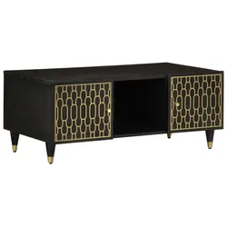 vidaXL Couchtisch 100x54x40 cm Massivholz Mango