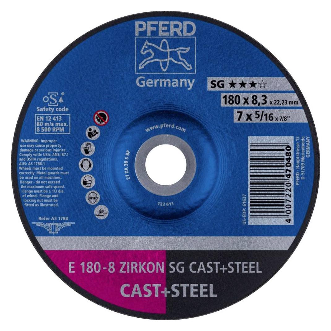 Pferd E 180-8 ZIRKON SG CAST+STEEL (80) (E 180-8 ZIRKON SG CAST+STEEL)