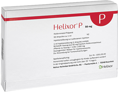 HELIXOR Heilmittel GmbH HELIXOR P Ampullen 50 mg 50 St 02043798