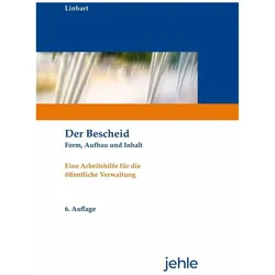 Der Bescheid, Fachbücher von Helmut Linhart