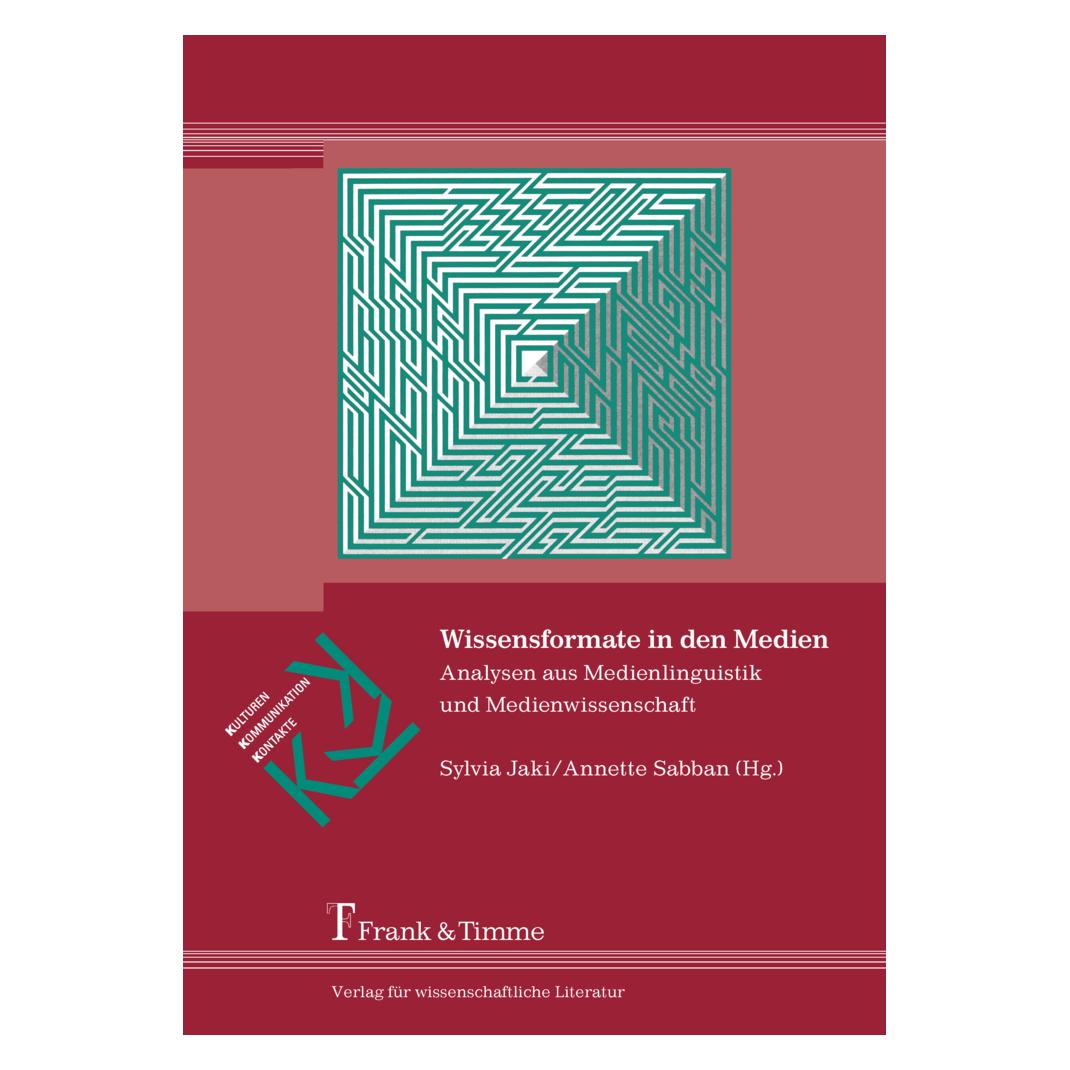 Frank & Timme Wissensformate in den Medien (Deutsch, Softcover, Annette Sabban, Sylvia Jaki) (55862933)