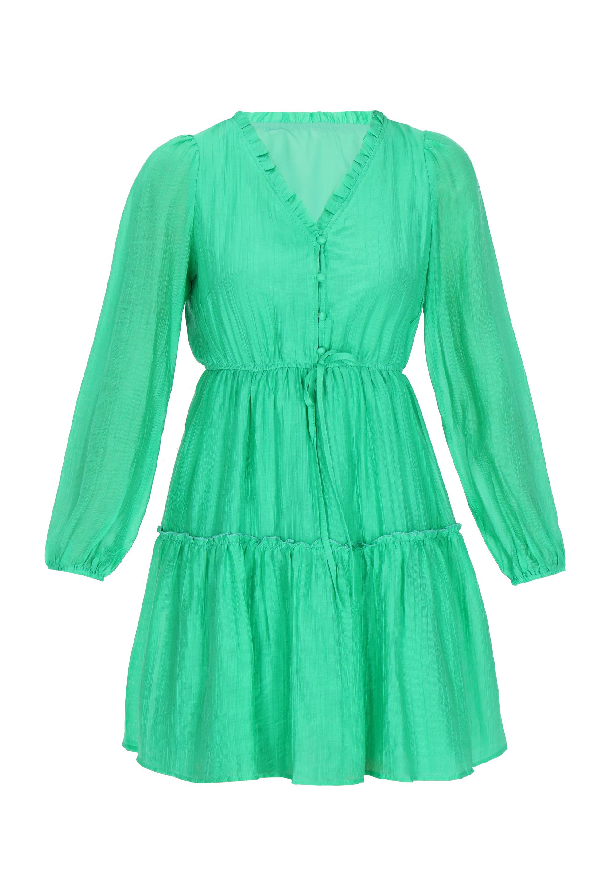Faina jurk vrouwen Groen
