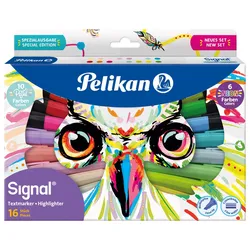 Pelikan Signal Textmarker farbsortiert 1.0 - 5.0 mm Schreibfarbe: Mehrfarbig