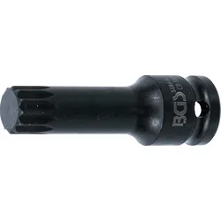 BGS Kraft-Bit-Einsatz | Länge 78 mm | Antrieb Innenvierkant 12,5 mm (1/2"") | Inn...