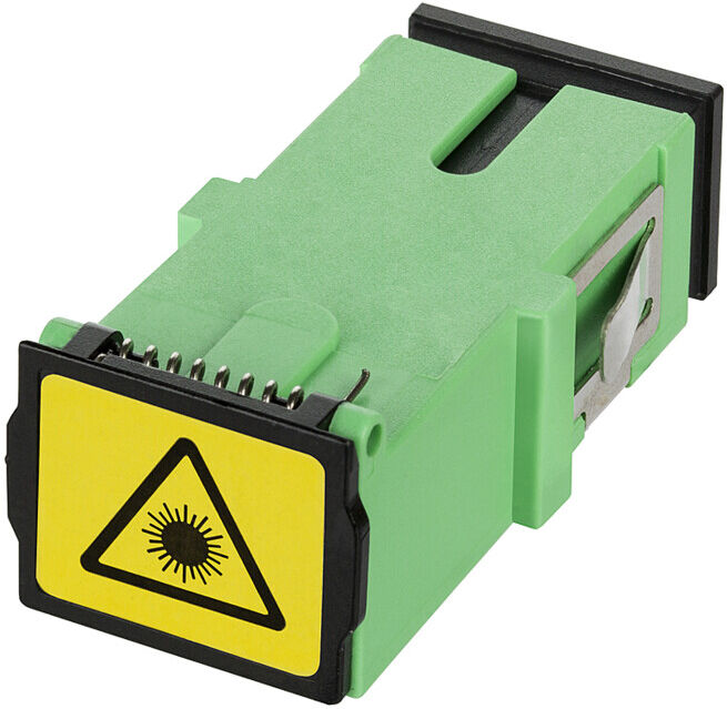 BTR NETCOM Coupleur Opdat SC-S APC avec obturateur, gn 1509001H-I ; Metz Connect (1509001H-I)