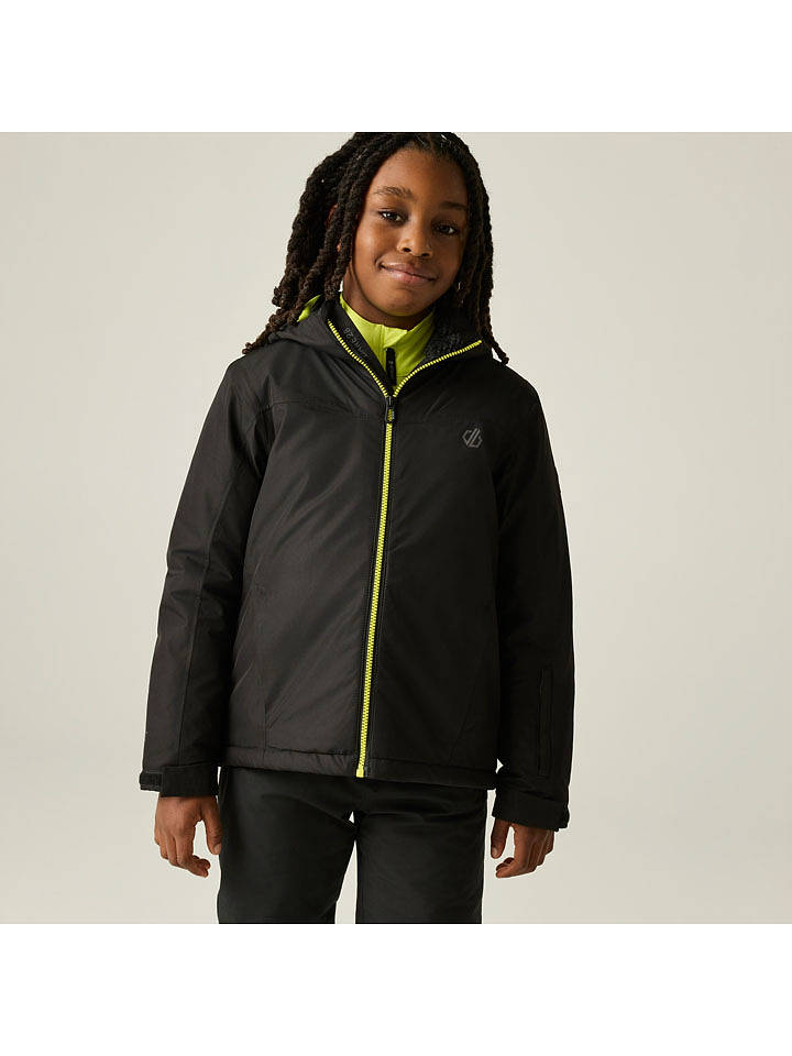 Dare 2b Ski-/ Snowboardjacke "Piste" in Schwarz - 164