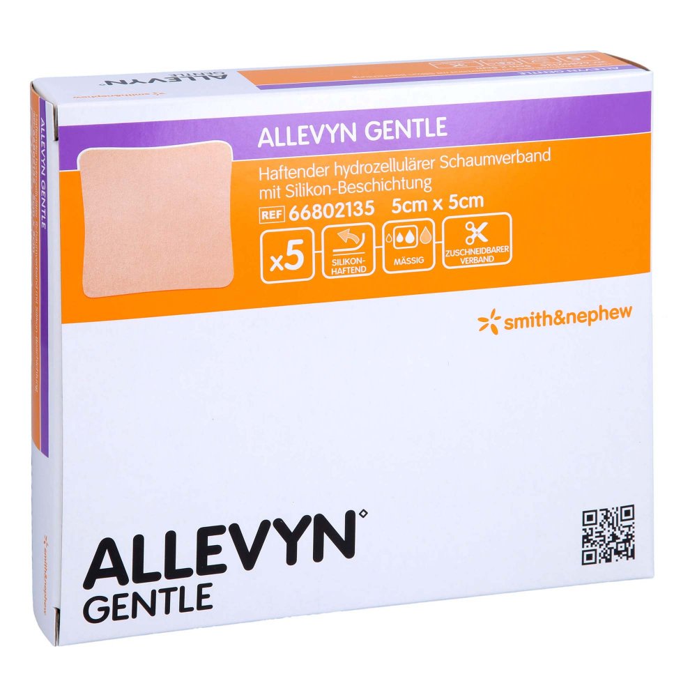 Avitamed GmbH Allevyn Gentle 5x5 cm Schaumverb. 12147814