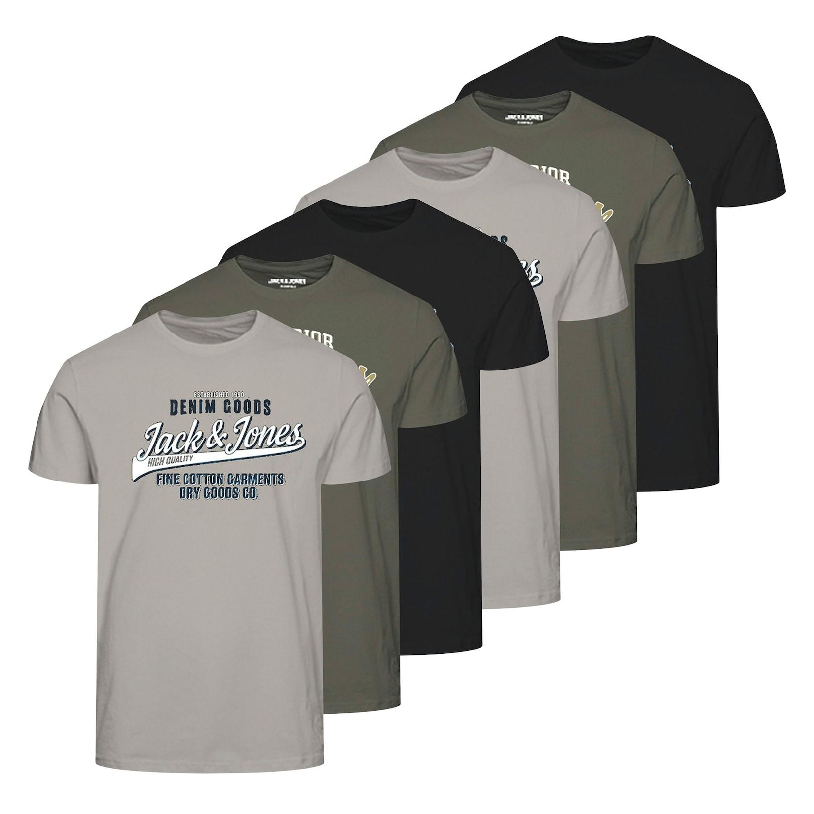 JJETHAN TEE CREW NECK 3PK Herren T-Shirt