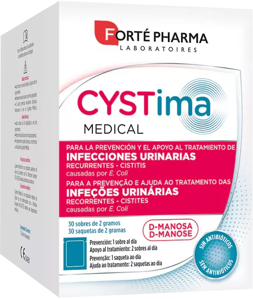 Forté Pharma Medizinische Umschläge von Cystima 30 Umschläge