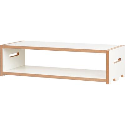 Mehrzweckregal TOJO "hochstapler", weiß, B:36cm H:20,6cm T:32cm, MDF, Regale, Mehrzweckregal Standregal, Grund- und Anbaumodule, die miteinander kombiniert werden können