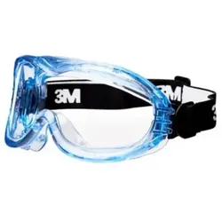 Schutzbrille 3M Vollsichtschutzbrille Unbelüftet, Neoprene-Kopfband, transparent, Einheitsgröße