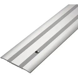 Abdeckprofil Aluminium natur gebohrt (L= 250cm, B= 60 mm)