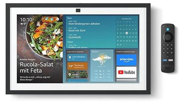 Amazon Echo Show 15, intelligenter 15,6-Zoll-Display in Full HD mit Alexa und integriertem Fire TV