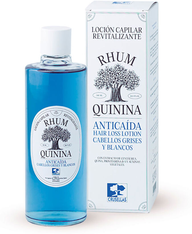 Crusellas Rhum Quinina tónico azul cabellos grises y blancos 500 ml