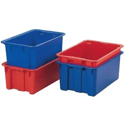 LA-KA-PE Drehstapelbehälter PP rot - LB60/40 ROT