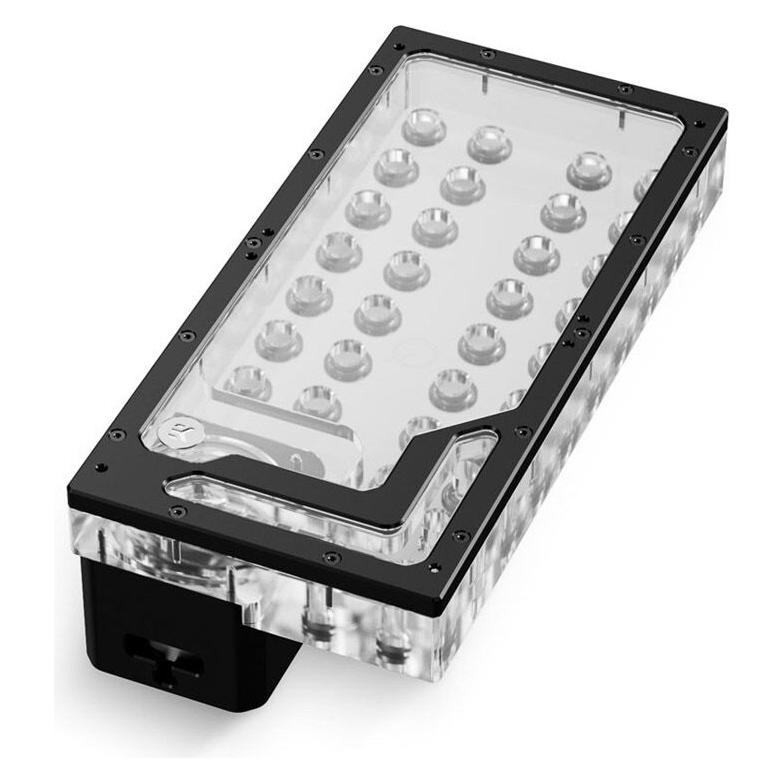 EKWB EK-QuantumX Loophole Distroplate D5 PWM - schwarz (3831109908440)