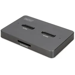 DIGITUS Dual Bay Nvme+SATA 2-in-1 SSD Docking Station 2 bay SATA/NVME 2-in-1 Docking Station