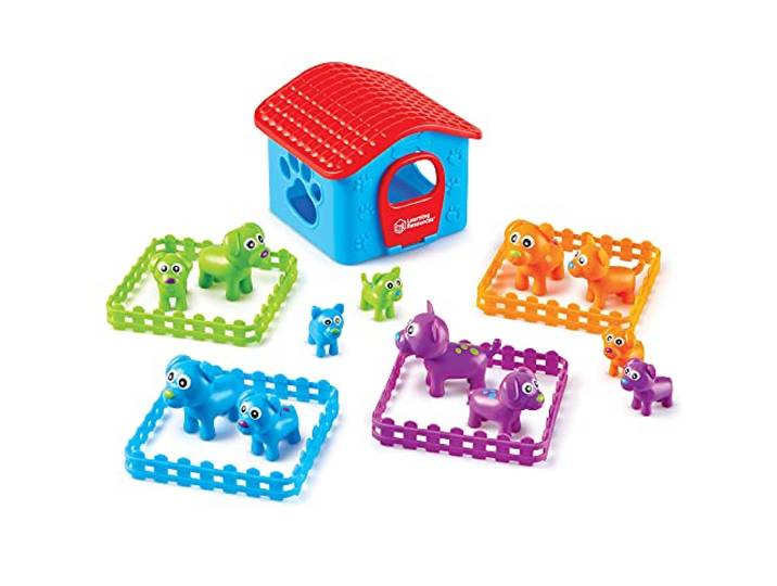 Learning Resources Sorteren-'Em-Up Pups! 28-Stuk Set
