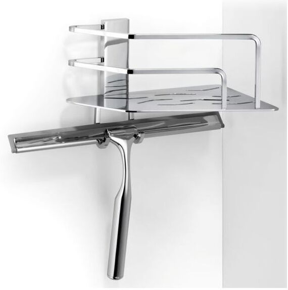 Giese GmbH Giese Seaside Duschkorb 30782-02 Eckmodell, mit Haken und Wischer, chrom