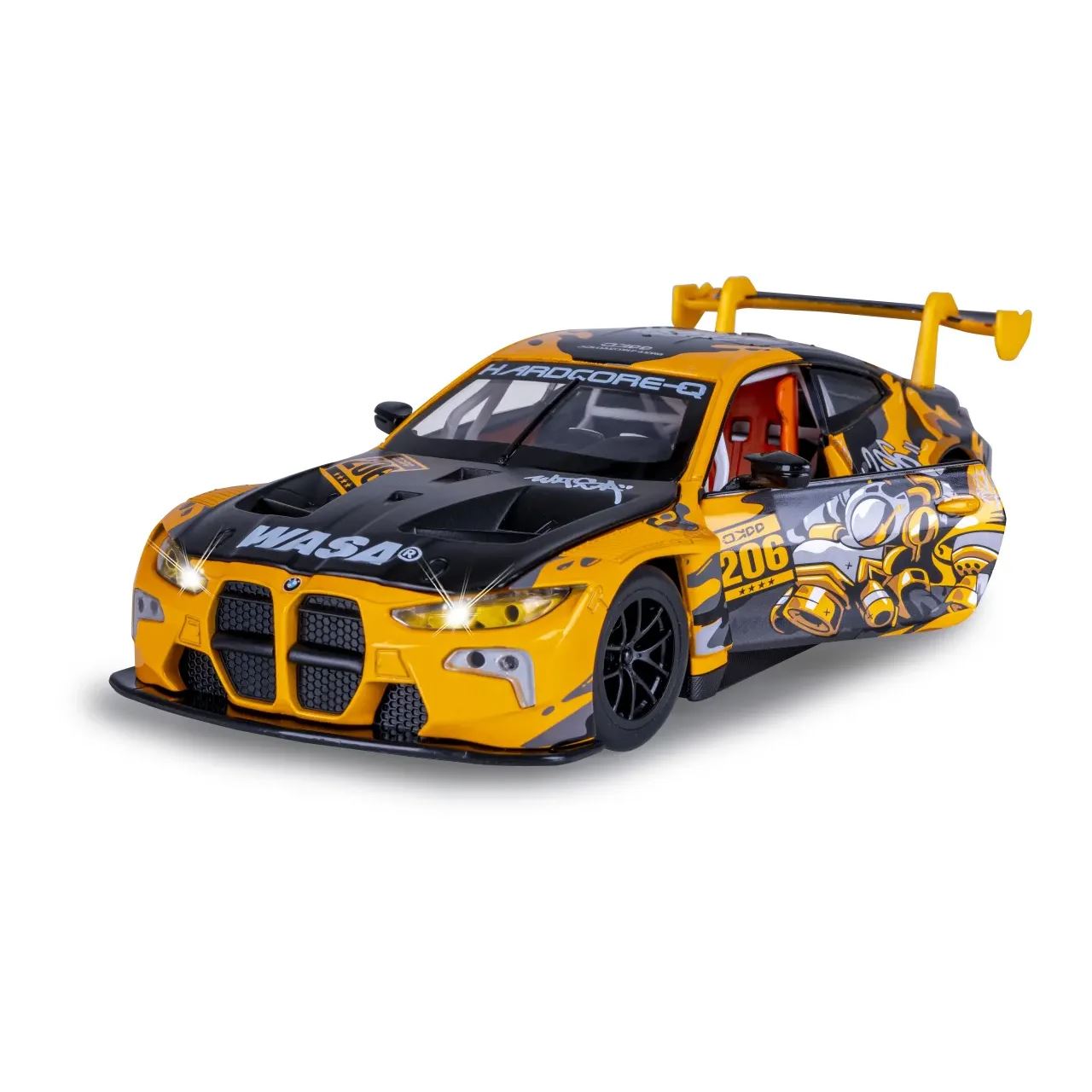 Jamara BMW M4 GT3 1:24 gelb 3+