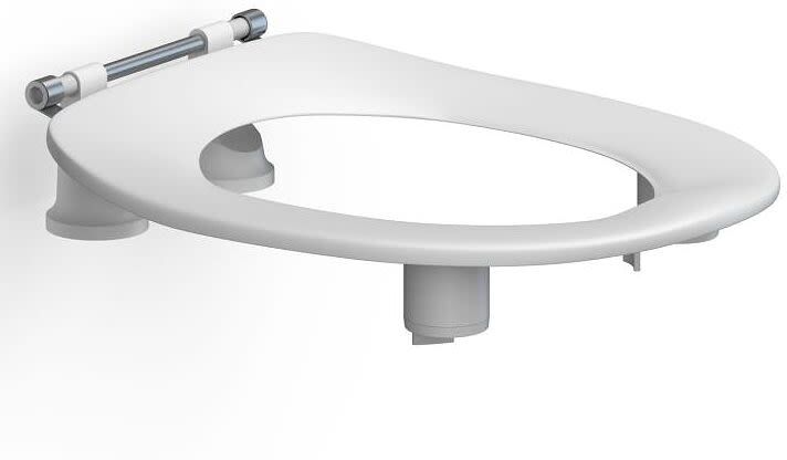 Pressalit CareCompletion toilet seat Dania raised, without lid