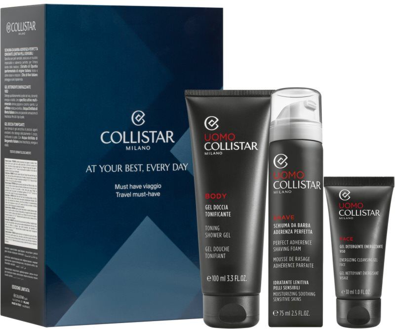 Collistar Travel Must Have coffret cadeau pour homme