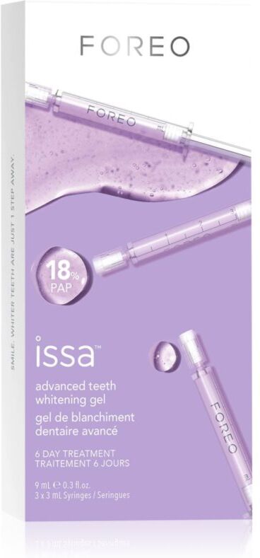 FOREO issa™ Advanced Teeth Whitening Gel whitening gel for teeth 3x3 ml