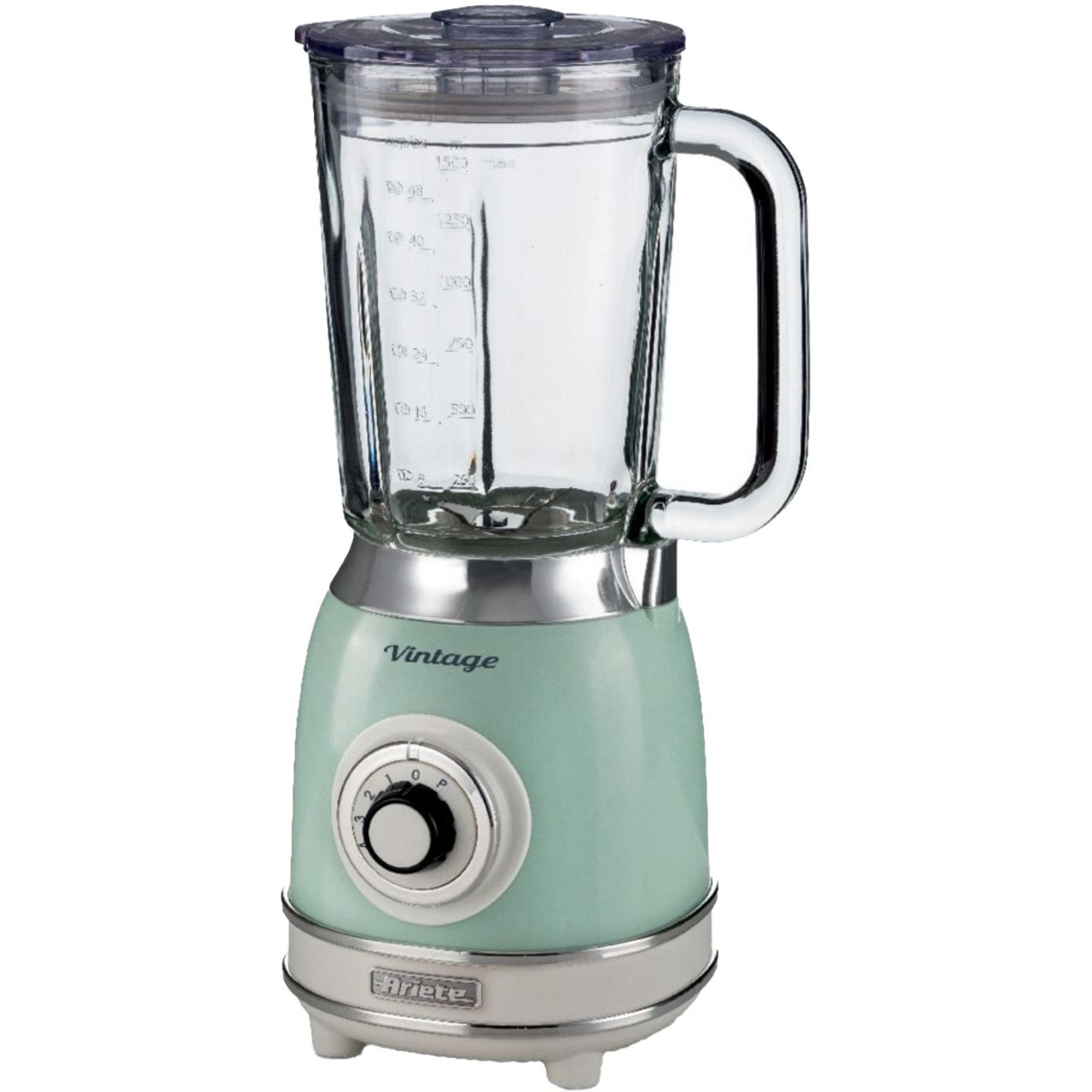 Ariete Standmixer Vintage green (hellgrün, 1.000 Watt, 1,5 Liter)
