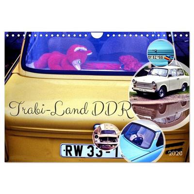 Trabi-Land DDR (Wandkalender 2026 DIN A4 quer), CALVENDO Monatskalender